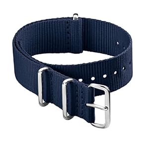 Archer Watch Straps – Classic Nylon NATO Straps | Choice of Color and Size (18mm, 20mm, 22mm, 24mm)