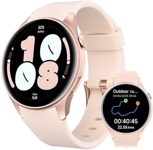 Parsonver Smart Watch(Answer/Make Calls), Built-in GPS, Fitness W...
