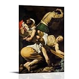 YYUEQIL Michelangelo Merisi Da Caravaggio Prints Crucifixión de San Pedro arte de pared impresión artística para pared, pintura para colgar fotos para colgar en la pared, decoración de dormitorio