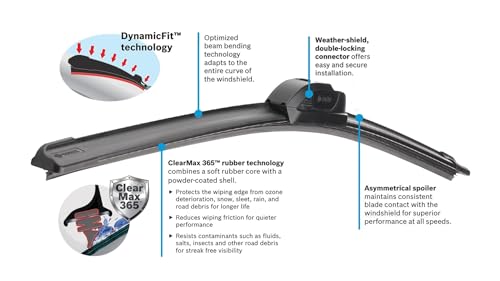 Image of BOSCH 18B ICON Premium Beam Wiper Blade; 18 inch - Single