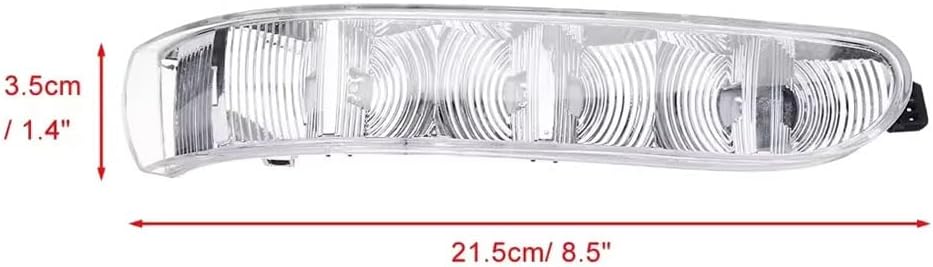 1PCS Passenger Door Side Mirror Turn Signal Light For Mercedes CL S-Class W220 W215 03-06