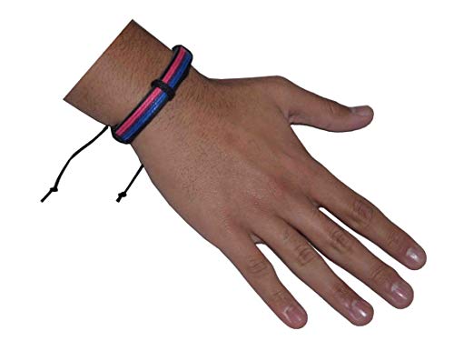 City Bisexual Wristband Pink Purple Blue