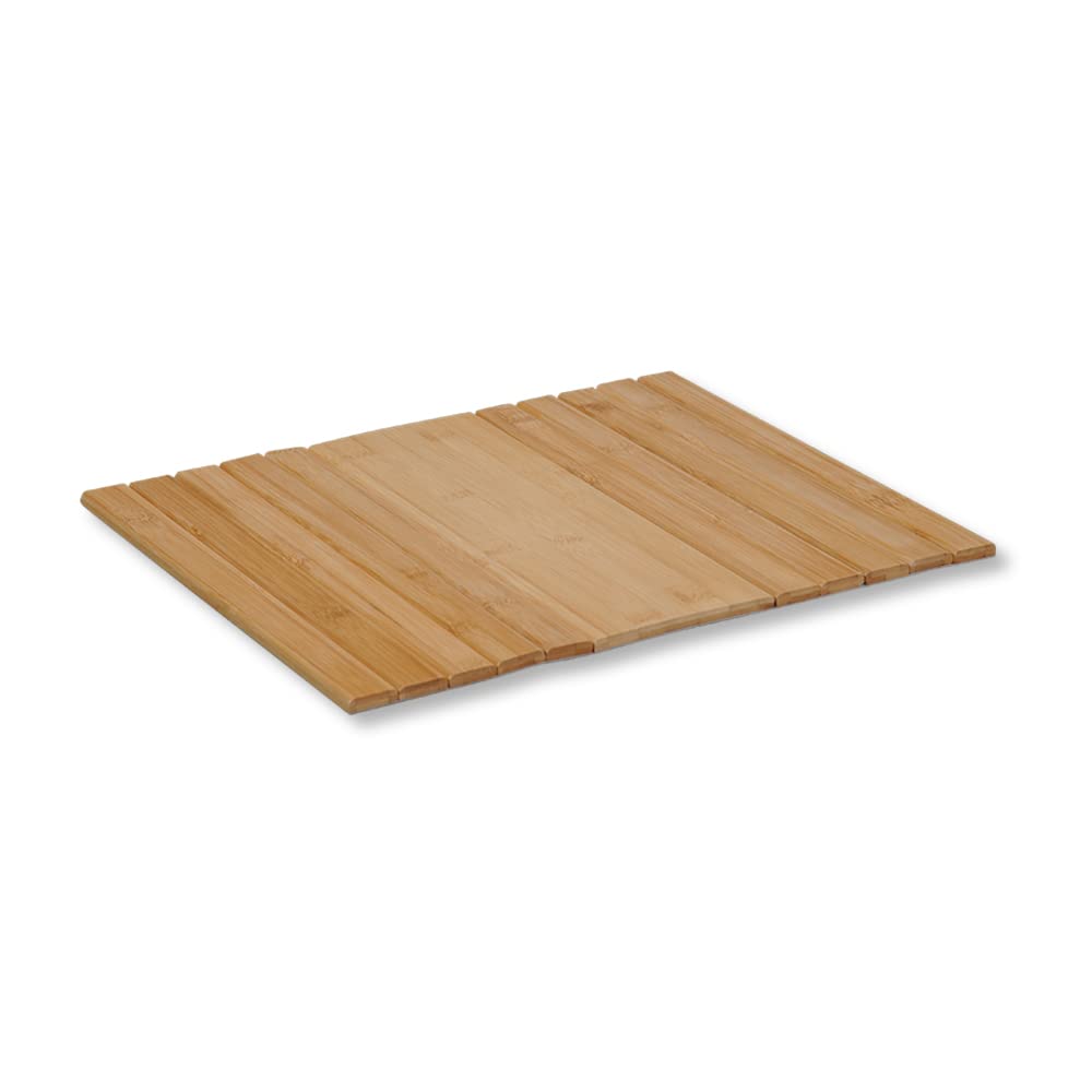 KESPER | Elastyczna taca na sofę, materiał: bambus, wymiary: 42 x 34 x 0,8 cm, kolor: brązowy | 58823