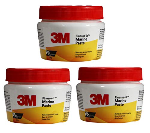 Image of 3M Finesse-It Marine Paste Compound-White 100g - Pack of 3