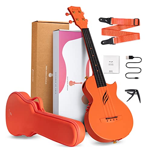 Ukulélé Concert Enya Nova U 23 pouces Kit de Débutants et Professionnel électrique Acoustique Ukulélés en Fibre de… - Les Beatles, Paul McCartney, John Lennon, RIngo Starr, George Harrison Ukulélé Concert Enya Nova U 23 pouces Kit de Débutants et Professionnel électrique Acoustique Ukulélés en Fibre de…