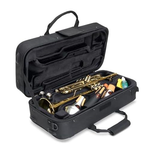 Best luggage for touring musician Protec MAX Trumpet Case with Mute Storage