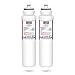 Vyair VYR-12A wkład filtra do wody do lodówki kompatybilny z Daewoo Aqua Crystal DW2042FR-09 DW2042F-09, FRNY225D2V FRNY22D2V, JLAFFS2011, Baumatic Titan 4, SR610X, WHE7670SA, 3019986700 (2)