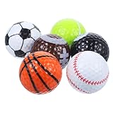 Gogogmee Golf Practice Balls Gift Set Durable PVC Balls for Teens Safe Training for Driving Range Backyard Fun for Family Business Gifting