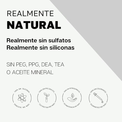 VIDALFORCE Champu Biotina para el Cabello 10000 mcg+Zinc+Colágeno Hidrolizado+Saw Palmetto+Hierro+Cobre+Cafeína+Aminoácidos+Vitamina C y E Champu Sin Sulfatos Ni Parabenos Ni Siliconas XXL 400ml - imagen 6