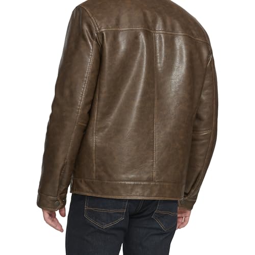 Tommy Hilfiger Men's Classic Faux Leather Jacket4
