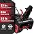 PowerSmart Snow Blower Gas Powered 21-Inch Single-Stage 212cc Engine with Recoil Start, Compact Lightweight Design