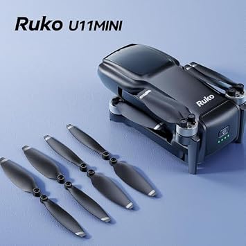 Ruko U11MINI 4K, Drones with Camera for Adults and Ruko Original Replacement Propellers