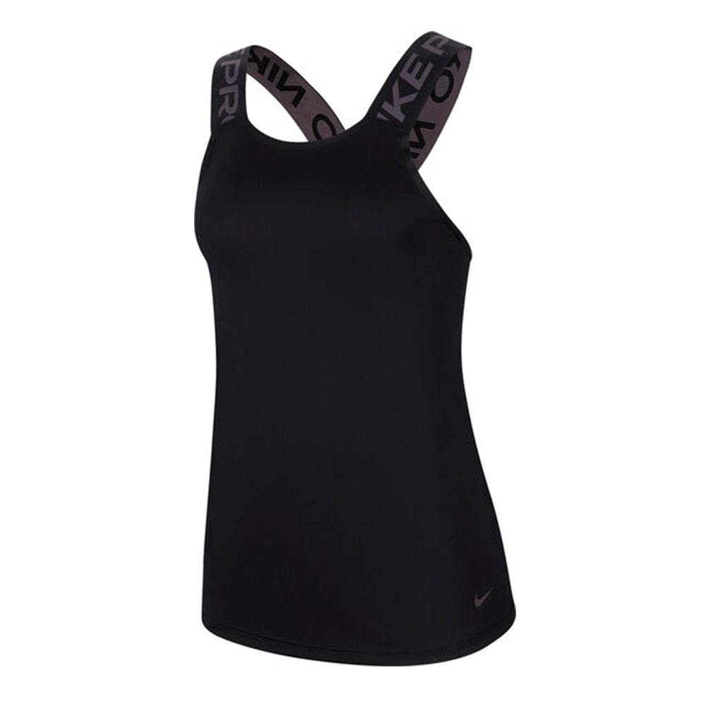Nike W NP Dry Elastika Tank Ess Canottiera Sportiva Donna