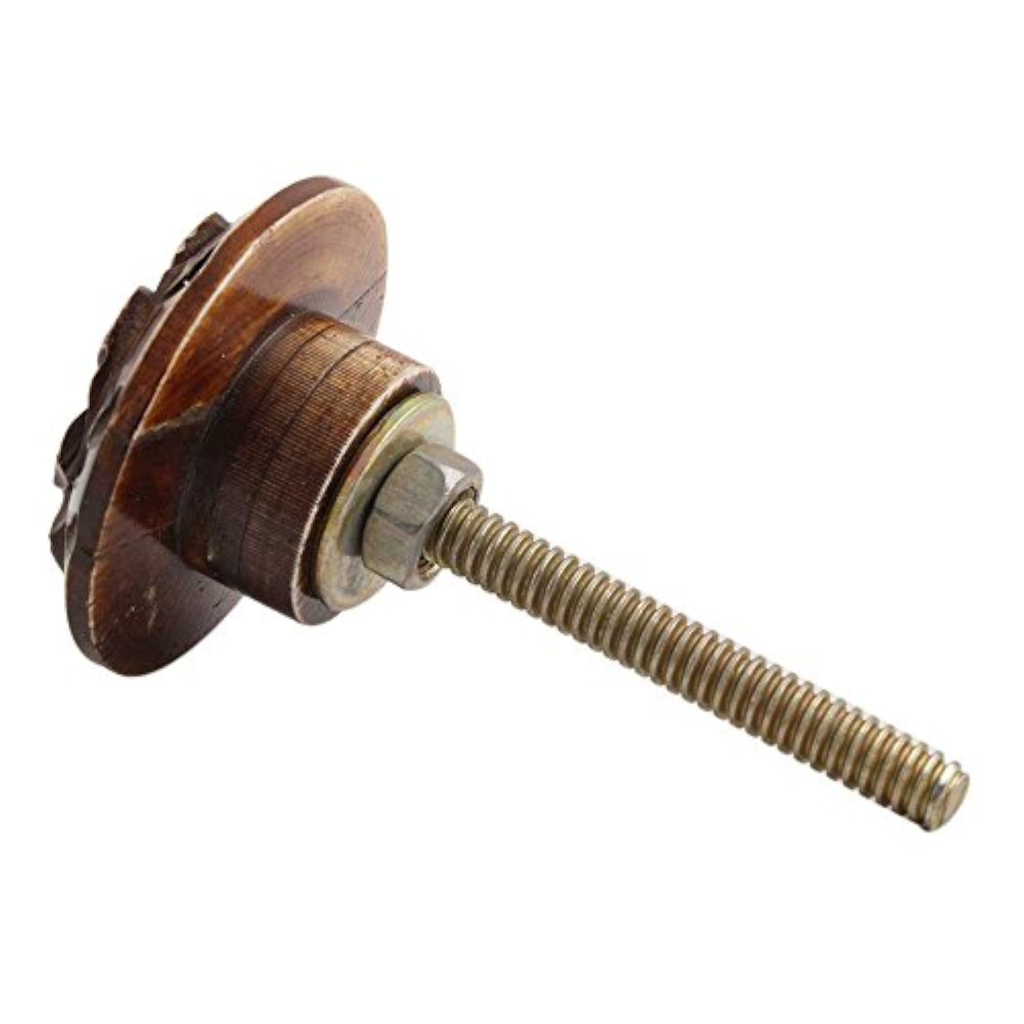 Pack of 2 Brown Bone Dresser Drawers Knobs