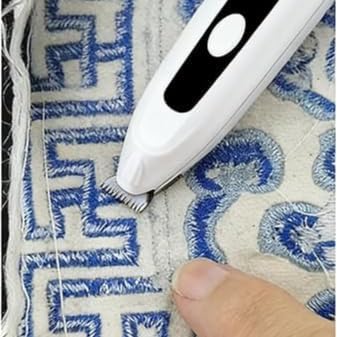 Electric Stitch Eraser for Embroidery,Suitable for Embroidery Tools (Blue) - 5