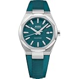 MIDO Multifort 8 One Crown - Swiss Automatic Watch for Men - 40mm PVD Stainless Steel Case - Octagonal Bezel - Black Dial - Black Rubber Strap - M0555073705100