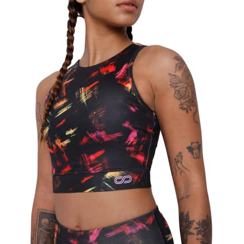 Image of Silvertraq Women's Padded Cross Back Crop Top