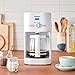 Cuisinart 12-Cup Classic Programmable Coffeemaker, White, 12-Cup, Programmable, DCC-1120NAS