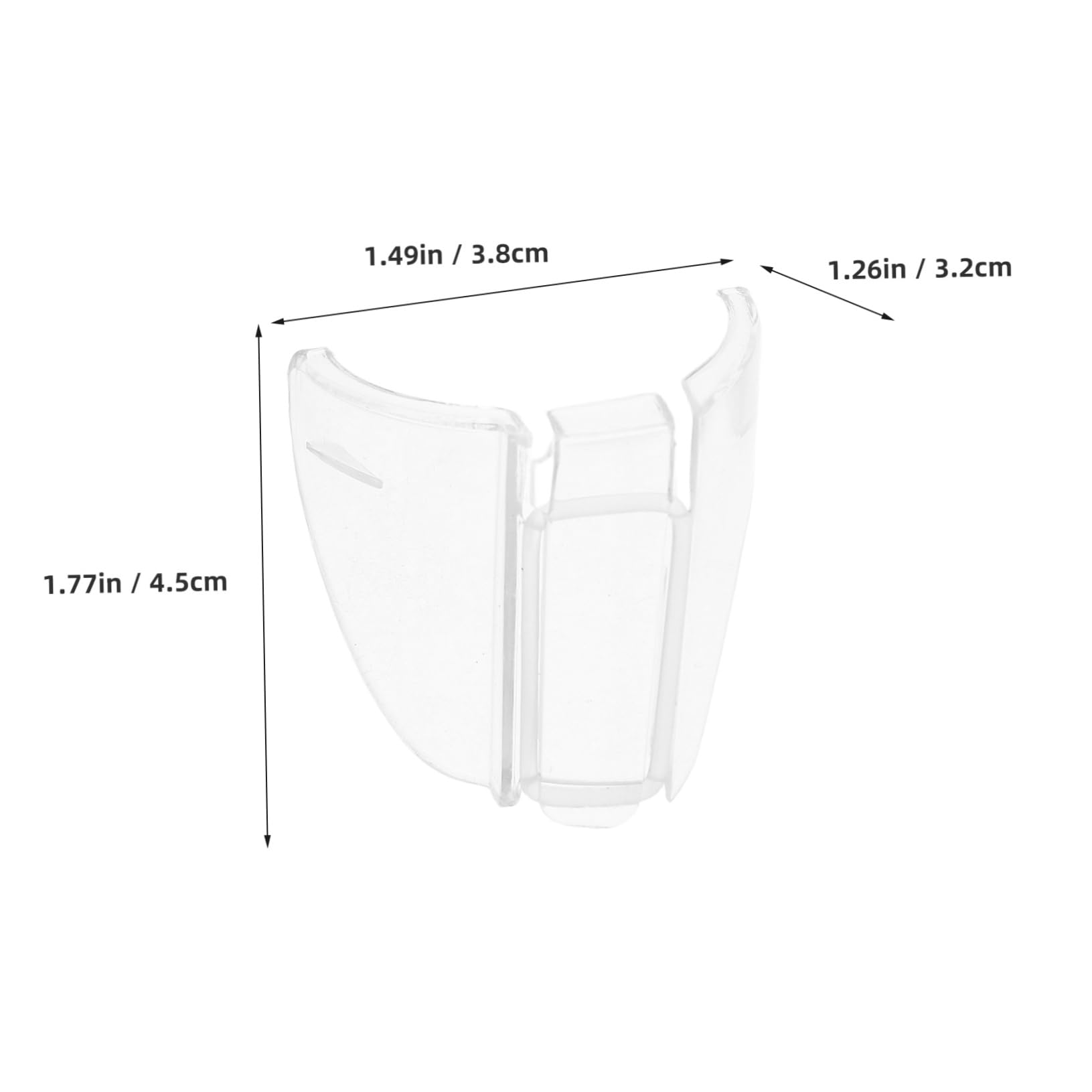 LIFKOME Glasses Side Shields 2pcs Reusable Side Shields for Comfortable and Design