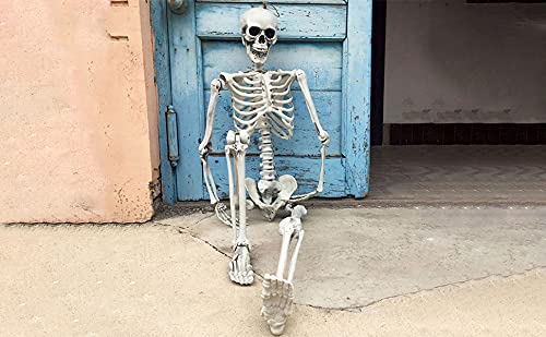 Amazon | JETKOUGEI ハロウィン 骸骨 飾り 165cm等身大 全身骨格模型