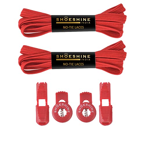 Image of SHOESHINE No Tie Elastic Shoelace for Shoes & Sneakers