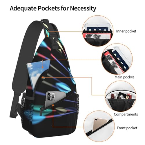 Bolso cruzado tipo bandolera para senderismo y viaje miniatura 3