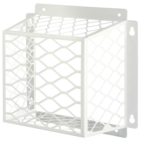 Dryer Vent Bird Guard Dryer Vent Cover Guard for Most 3 to 4 Bathroom Exhaust Fan Ventilation Cover 7Lx7Wx5H Steel Ventilation Bird Cage for Exhaust Fan Cover White