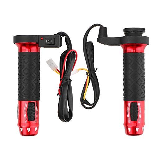 Poignées chauffantes moto 22mm MACHSWON universelles pour guidon de scooter et quad