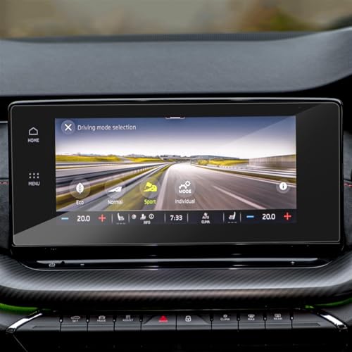 Écran Navigation GPS Skoda Octavia MK4 Protection Verre Trempé Anti-Rayures