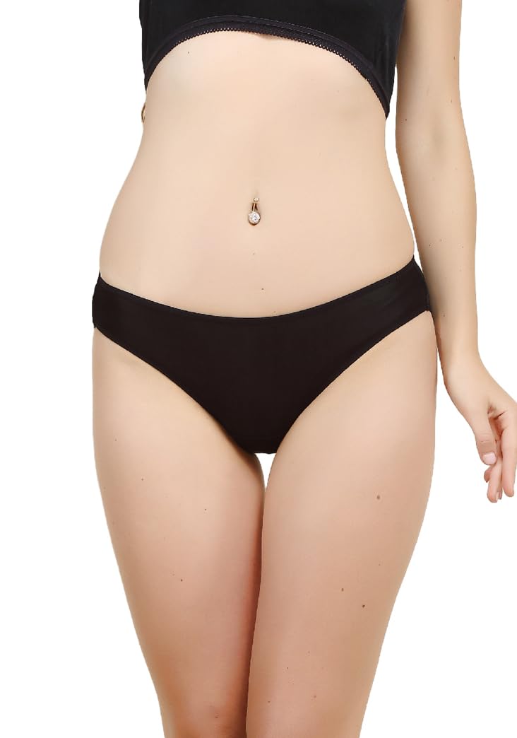 METWAY Women's Mulberry Silk Underwear/Sexy Pure Silk Panties/Super Soft and Breathable Silk Briefs Underwear