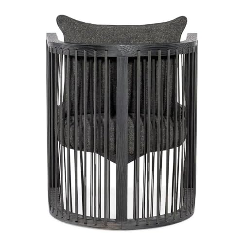 Sillón Plegable Tela Negro miniatura 3