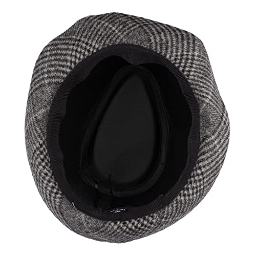Image of The Tie Hub Fedora Hat for Men & Women|Wide Brim Felt, Sun hat, Beach Hat, Summer Hat, Party hat, Stylish hat