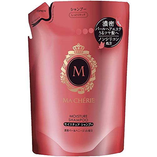 Shiseido Macherie New Moisture Shampoo EX - 380 ml - Refill (Green Tea Set)