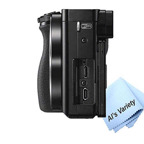 Sony Alpha a6000 Mirrorless Digital Camera with 16-50mm Lens + 32GB Card, Tripod, Case, and More (18pc Bundle) - Thumbnail 6