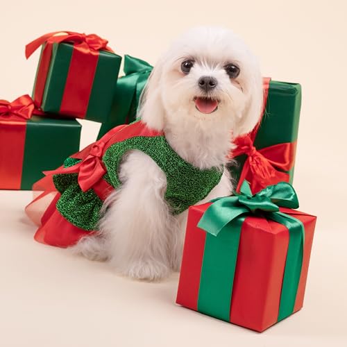 Disfraz de Vestido Navideño para Perro Pequeño XS miniatura 4