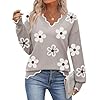 Zeagoo Women’s 2025 Fall V Neck Sweater Casual Long Sleeve Lightweight Ribbed Knit Pullover Sweaters Dressy Casual Tops