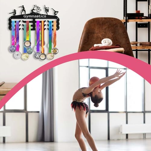 Medal Hanger Sports Medals Holder Personalised Award Black Metal Rack Wall Mount Competition Hanging Hooks Gifts For Athletes - View #10