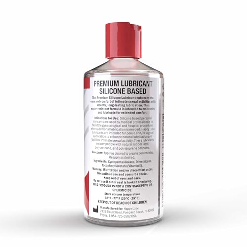 Silicone Based Lubricant for Personal Pleasure in Men and Women or Couples Use, Adult Toys and Condom Safe, Long Lasting, Slippery Glide, Hypoallergenic for Sensitive Skin, 7 oz, 1 Pack - Image 4