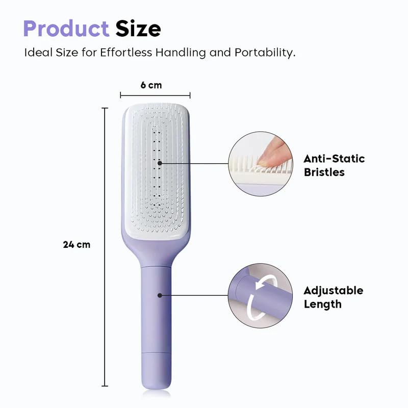 Image of Premium Hair Comb for Men & Women - Anti-Static, Durable & Lightweight - Ideal for All Hair Types, Detangling & Styling - Portable & Comfortable Grip