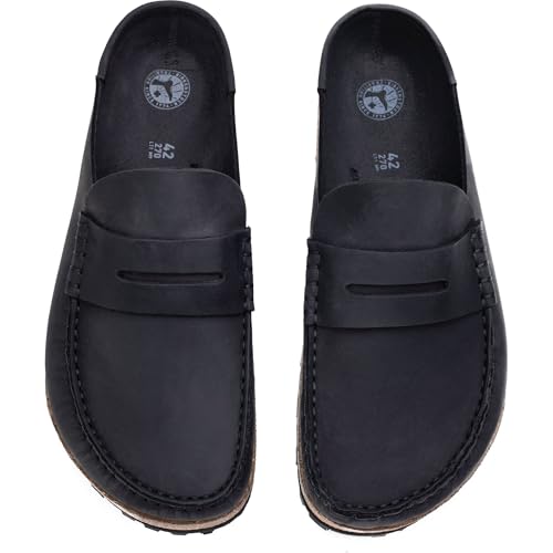 Birkenstock Unisex-Adult Closed-Toe Milano Bb Black Oil LTR R2