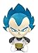 BanDai Super Saiyan Vegeta God Form Dragon Ball Super Chao Mini Stuffed Plush, 9"