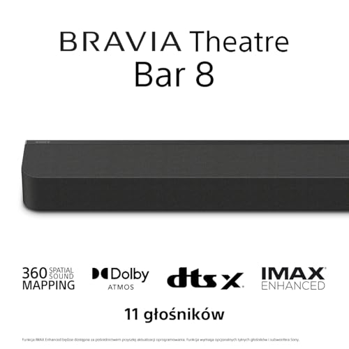 Sony BRAVIA Theatre Bar 8 Unique Dolby Atmos Soundbar, DTS:X...