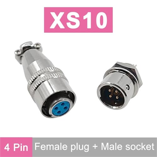 Connecteur XS10-4 de haute précision circulaire Push-Pull 4 broches - 2