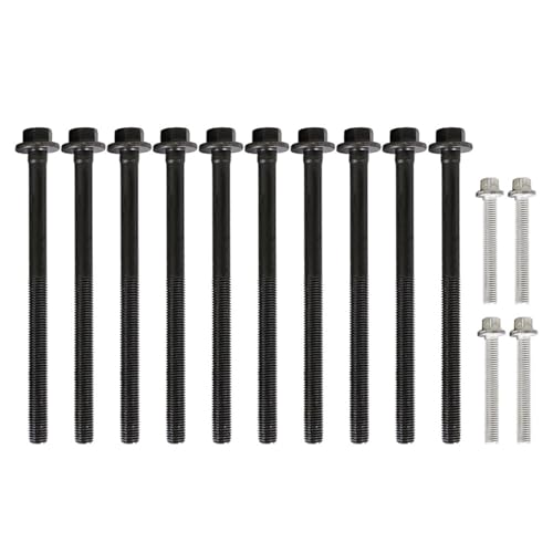Image of labwork Head Gasket Bolts Set HS26517PT Replacement for Chevy Equinox Impala Replacement for GMC Terrain 2.4L 2010-2017