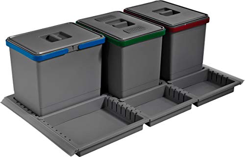 Elletipi - Bidoni per Raccolta differenziata, 3