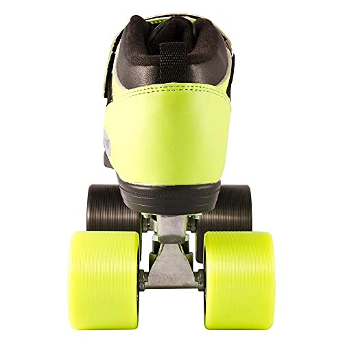 Riedell Skates - Dart Ombré - Quad Roller Speed Skate | Green & Black | Size 7 #TOP2