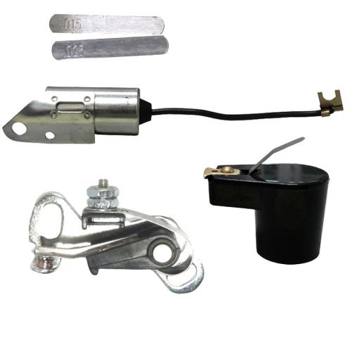 Total Power Parts 1100-5105 Ignition kit (inc. points, condenser, rotor) Compatible with/Replacement For Ford New Holland 2600, 2600V, 3000 Series, 3600, 4000 Series 3 Cyl ATK6FXR, EBPN12000A