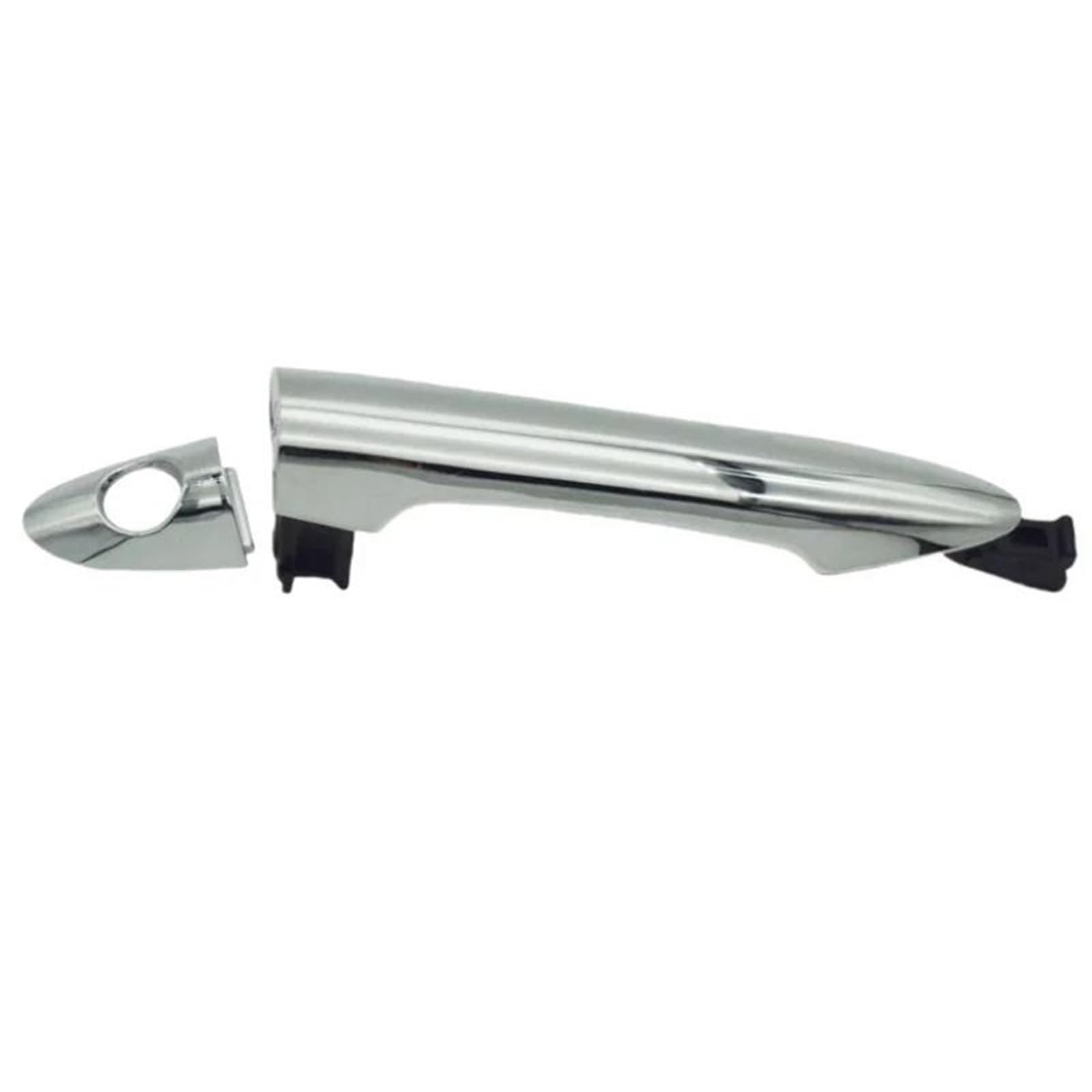 UJNHEQ Chrome Silver Car Door Handle Cover for Kia for Picanto for Morning 2011-2015 82651-1Y020 82661-1Y020 82651-1Y000(Front Left)