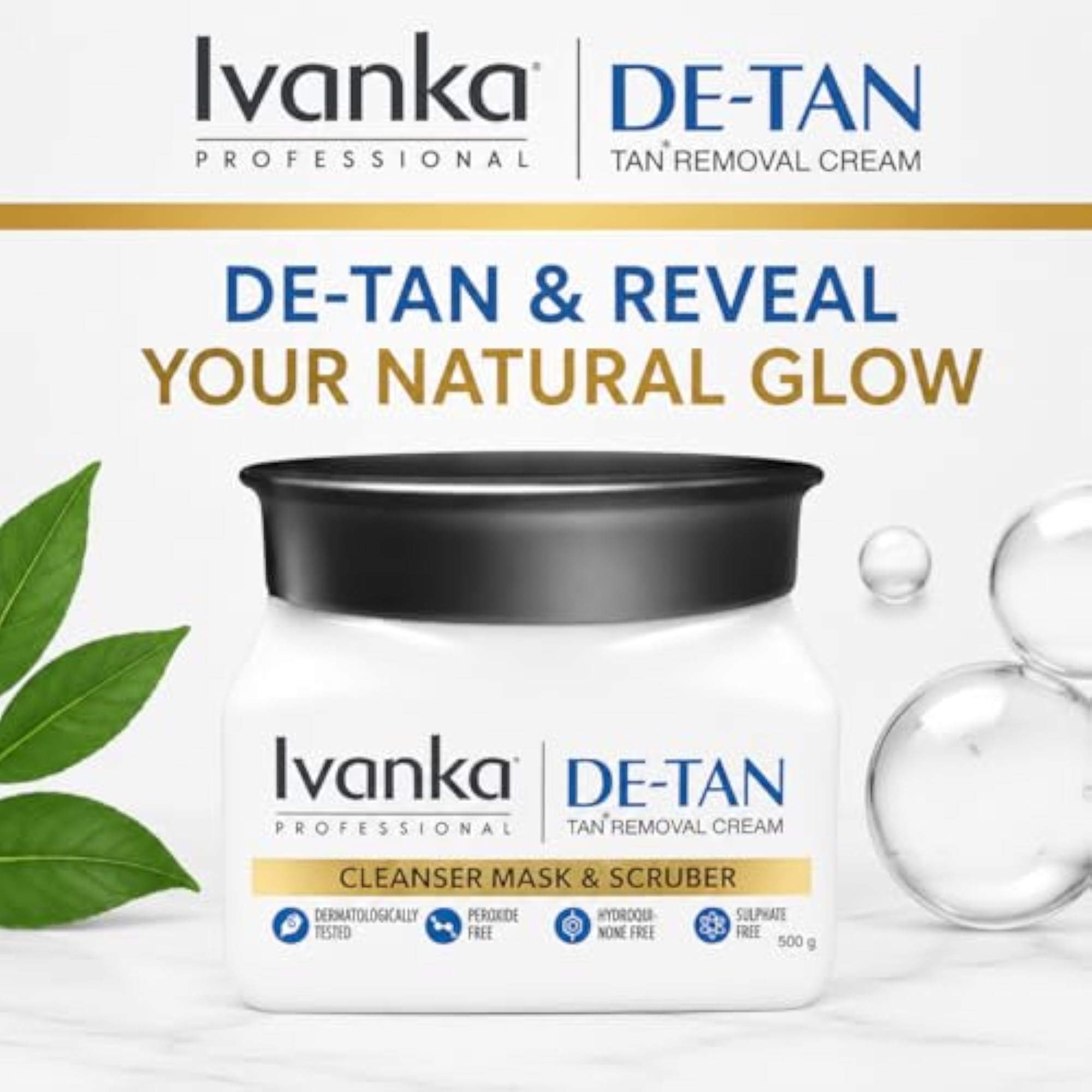 Ivanka Professional Detan Sulphate Free Cream