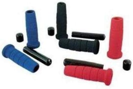 johar JO1104 Black Superbike Grooved Grips
